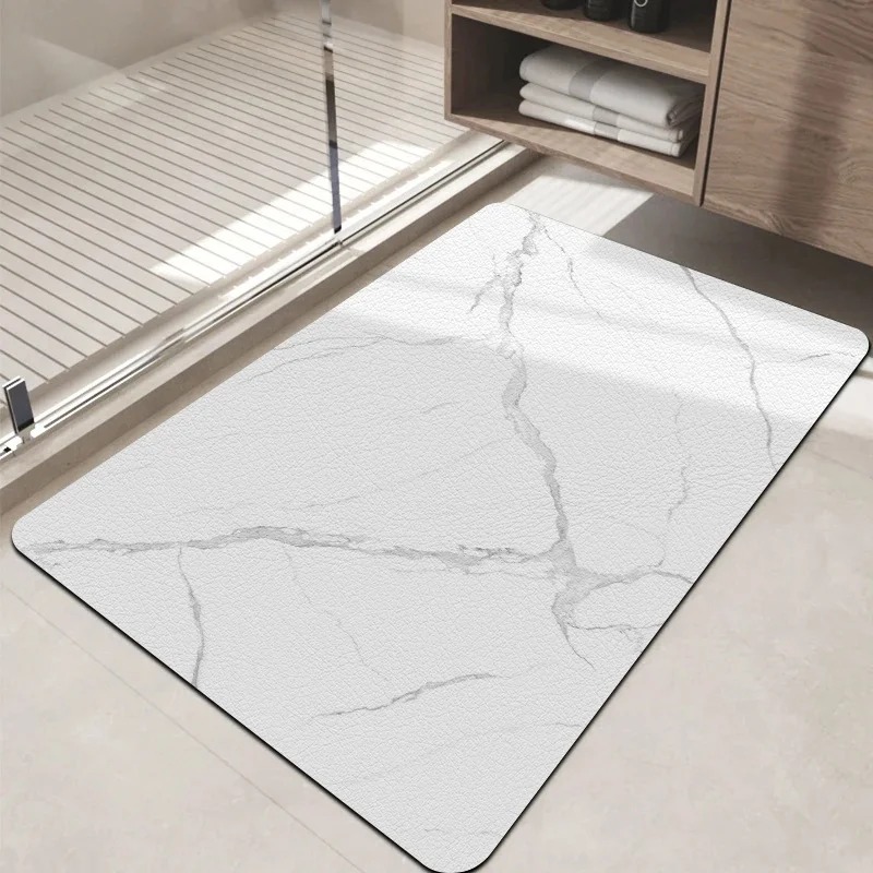 White Grey Marble Texture Door - огляд і ціна Puzzle Blank White