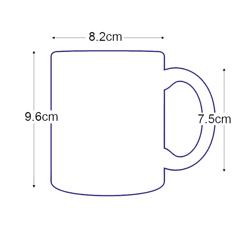 Funny Middle Finger Discolorat - огляд і ціна Sublimation Mug White