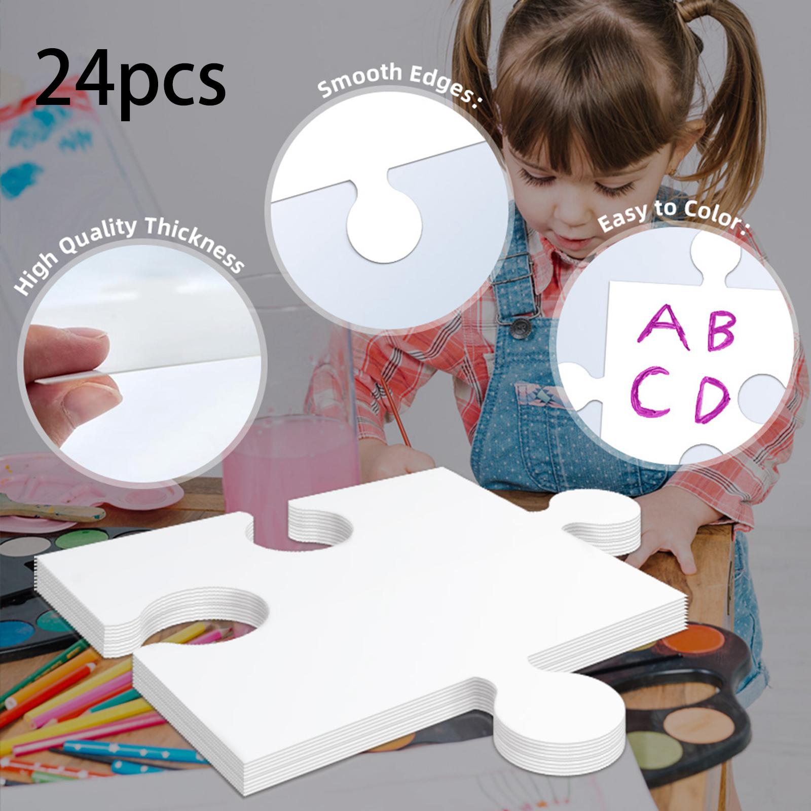 Kids Adult Blank Puzzle for DI - огляд і ціна Puzzle Blank White